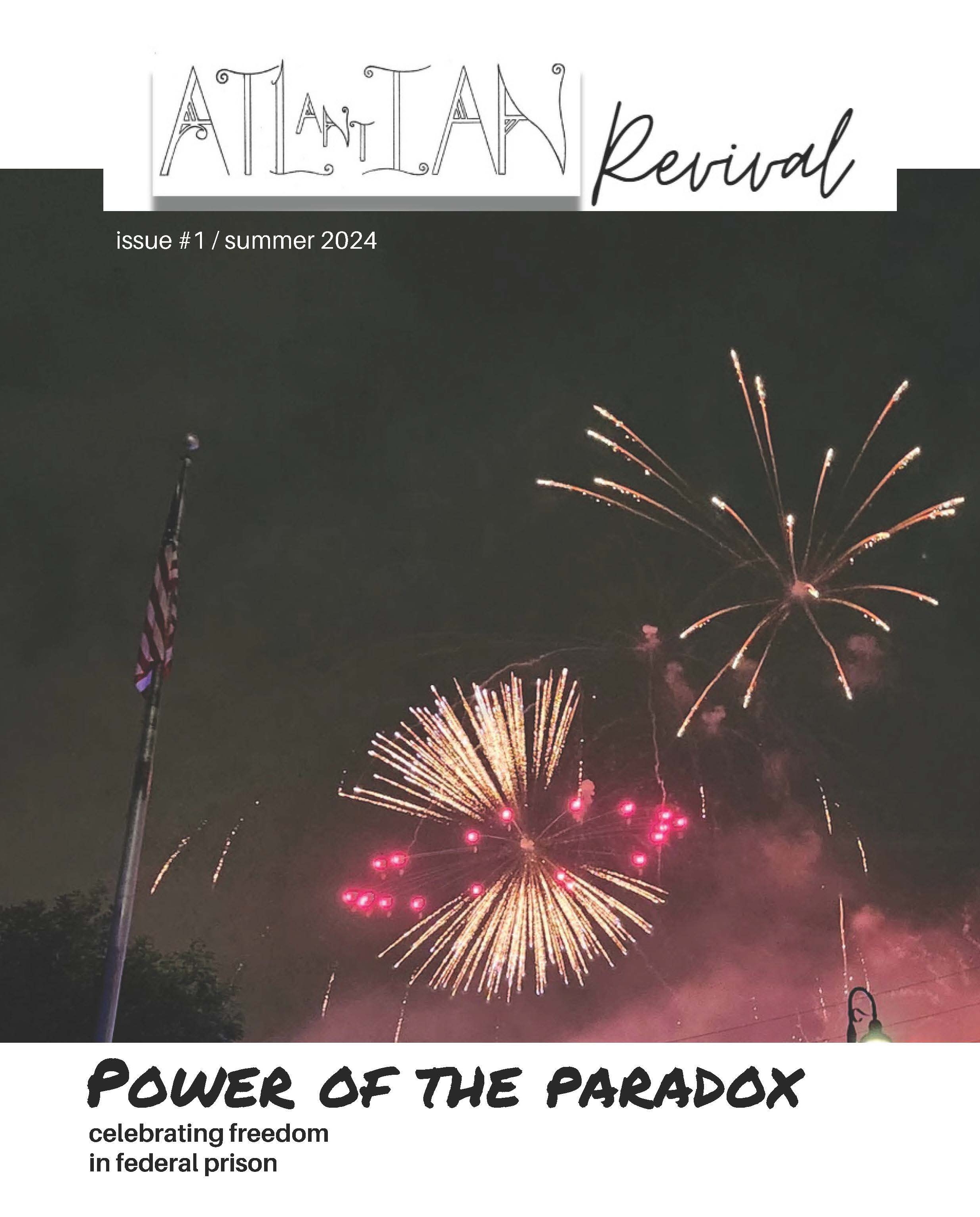 Cover of Atlantian Revival Issue 1, Summer 2024: Power of the Paradox